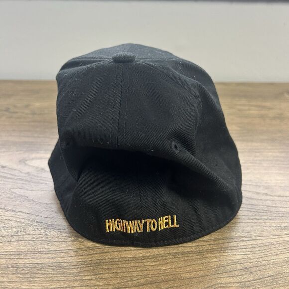 AC/DC Fitted HTH Cap Highway To Hell Hat Flames Fire Concept One Y2K - Picture 4 of 10